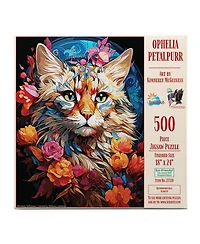 SunsOut Ophelia Petalpurr 500 piece Jigsaw Puzzle for Adults