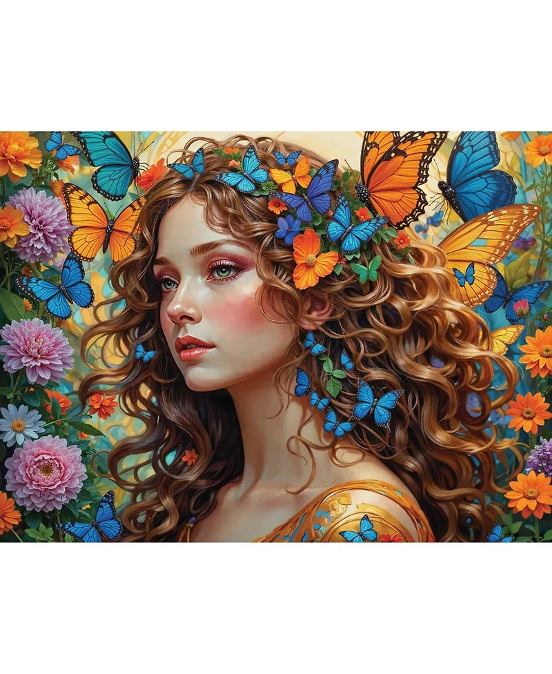 SunsOut The Enchanted Garden Muse 1000 piece Jigsaw Puzzle for Adults