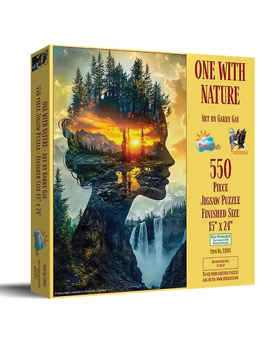 SunsOut One with Nature 550 piece Jigsaw Puzzle for Adults