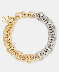 Dkny Round Chain Link Bracelet