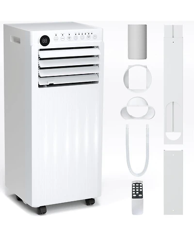 Cowsar 10,000 Btu Portable Ac, 4-in-1 with Timer and Remote