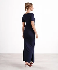 Nom Maternity Maternity Nom Hugo Maxi Dress