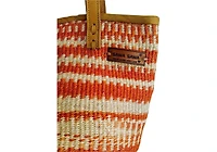 Sawa Sawa Harvest Glow Handmade Sisal Medium Tote Purse