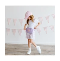 Sweet Wink Pearl Heart Patch Belt Bag