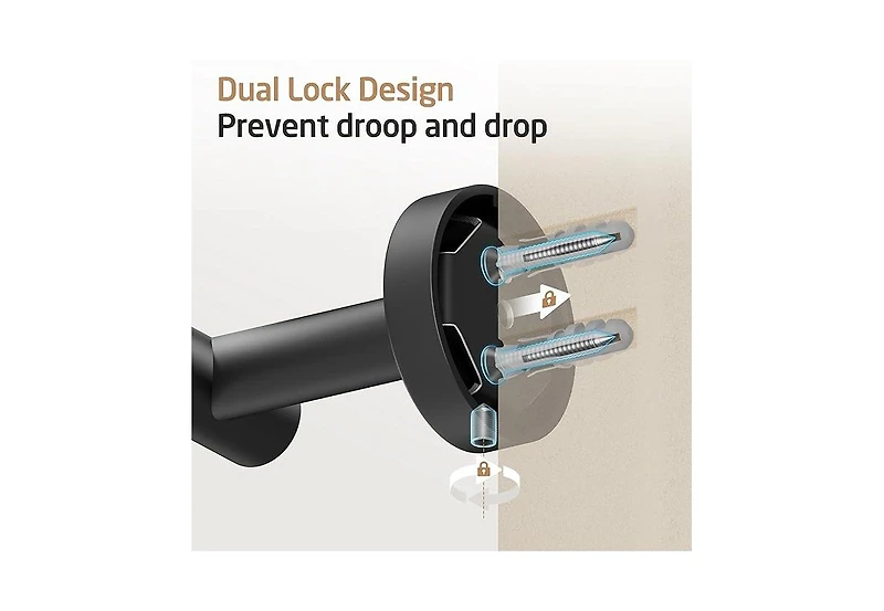 Phying Toilet Paper Holder, Bathroom Tissue Holder Paper Roll Sus 304 Stainless Steel Wall Mount