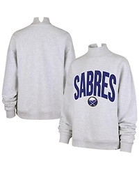 '47 Brand Women's Heather Gray Buffalo Sabres Subtle Muse Sweatshirt