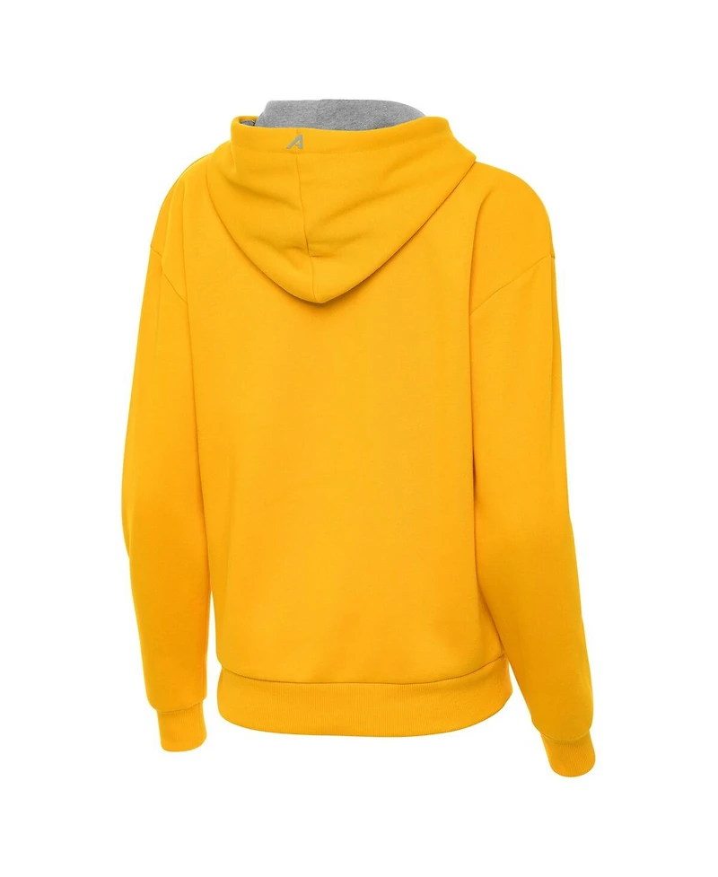 Antigua Women's Maize Michigan Wolverines 2026 Ncaa Men's Basketball National Champions Victory Hoodie