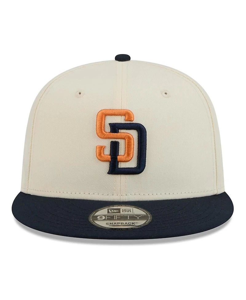 New Era Big Boys and Girls Cream/Obsidian San Diego Padres 2026 City Connect 9FIFTY Snapback Hat