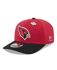 New Era Men's Cardinal/Black Arizona Cardinals 2026 Nfl Draft 9SEVENTY Adjustable Hat