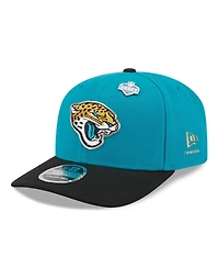 New Era Men's Teal/Black Jacksonville Jaguars 2026 Nfl Draft 9SEVENTY Adjustable Hat