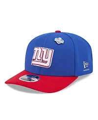 New Era Men's Royal/Red New York Giants 2026 Nfl Draft 9SEVENTY Adjustable Hat