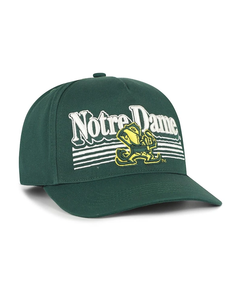 '47 Brand Men's Green Notre Dame Fighting Irish Script Fade Hitch Adjustable Hat