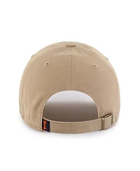 '47 Brand Men's Khaki Illinois Fighting Illini Vault Clean Up Adjustable Hat