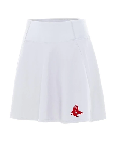 Antigua Women's White Boston Red Sox Chip Skort