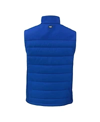Cutter & Buck Men's Royal Los Angeles Dodgers Evoke Hybrid Eco Softshell Full-Zip Vest