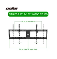 Unho Low Profile Tilt Tv Wall Mount for 32-85 Inch TVs, 132lbs Capacity,Max Vesa 800x400mm