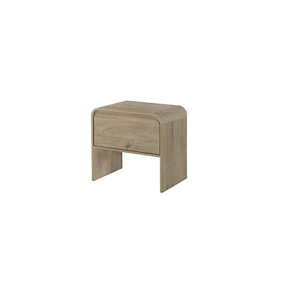 New Classic Furniture Mara 15.75 in. Rectangular Wood End Table