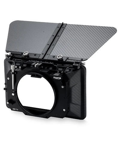 Tilta Mb-T12 3-Stage 4x5.65" Carbon Fiber Clamp On Matte Box with Single 114mm Back