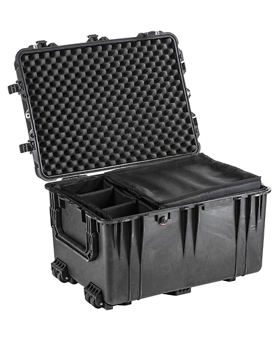 Pelican 1660 Watertight Wheeled Hard Case with Dividers