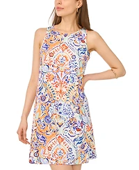 Msk Women's Crewneck Sleeveless Dress
