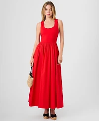 French Connection Women's Jia Ponte Sleeveless Maxi Dress
