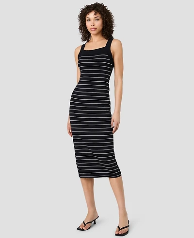 French Connection Women's Cross Back Bodycon Midi Dress