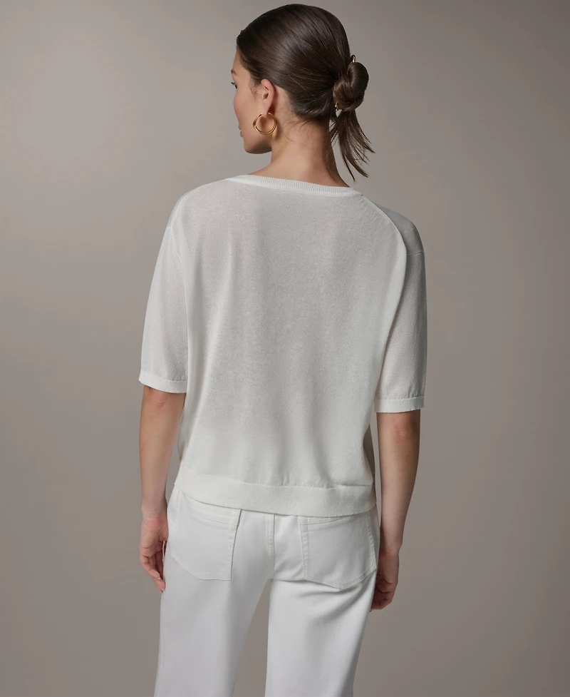 Donna Karan Weekend Women's Pull-On Crewneck Sweater