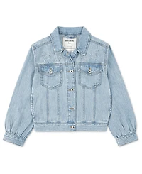 abercrombie kids Toddler Girls' 2T-5T Oversized Dobby Jacket