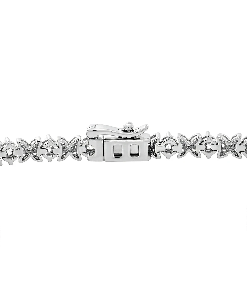 Wrapped in Love Diamond Bracelet (2 ct. t.w.) in Sterling Silver