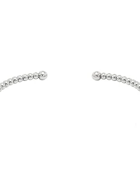 Wrapped Diamond (1/3 ct. t.w.) Flexi Bangle in Sterling Silver