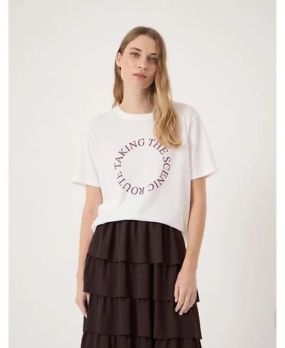 Hush Women's Taking The Scenic Route Graphic T-shirt