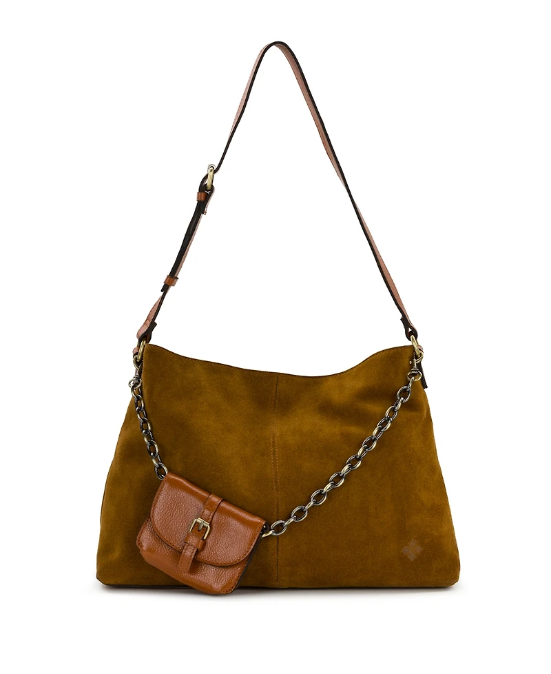 Patricia Nash Liora Suede Slouchy Large Tote Handbag