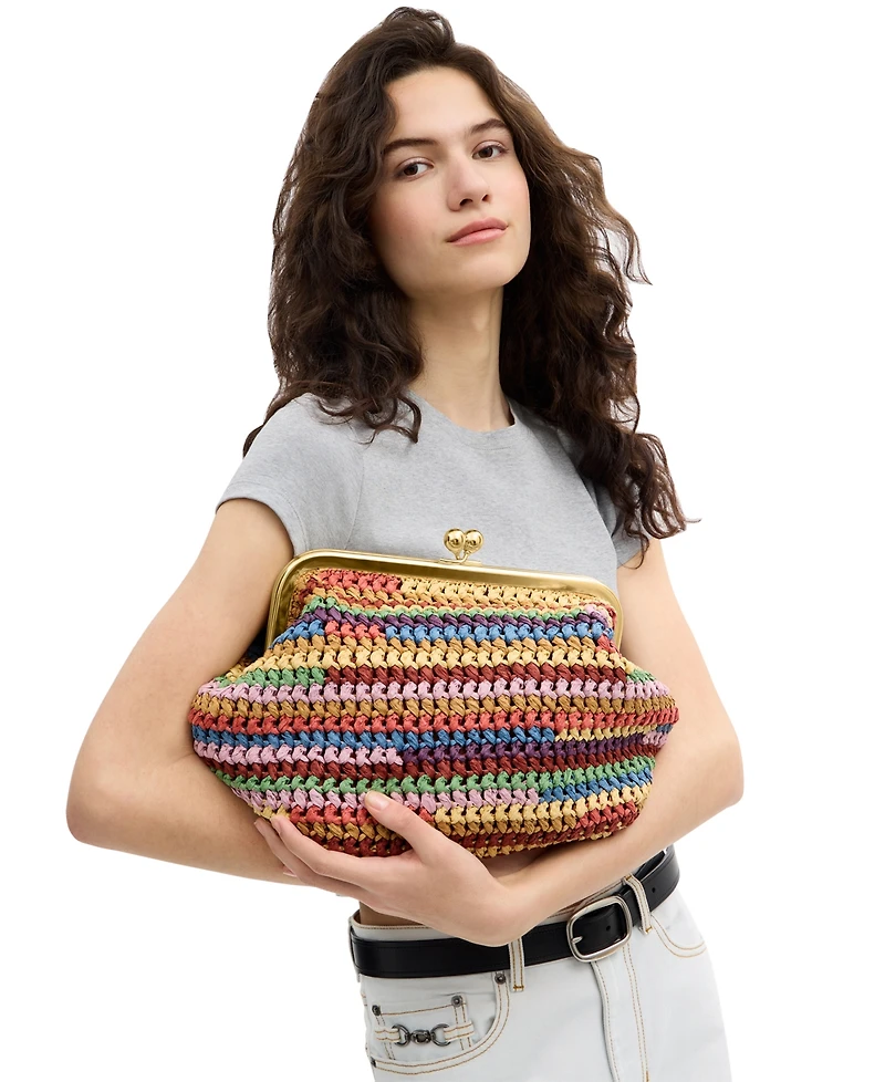 Coach Small Kisslock Frame Bag