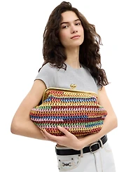Coach Small Kisslock Frame Bag