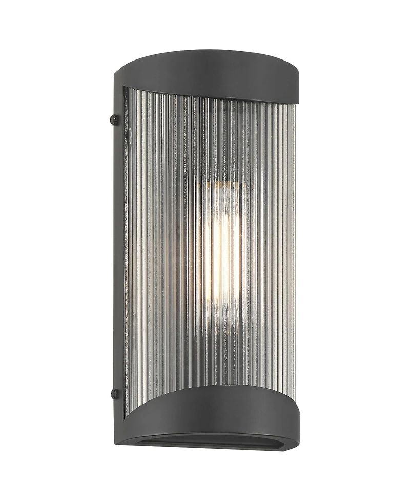 Possini Euro Design Possini Euro August 11"H Textured Outdoor Wall Light