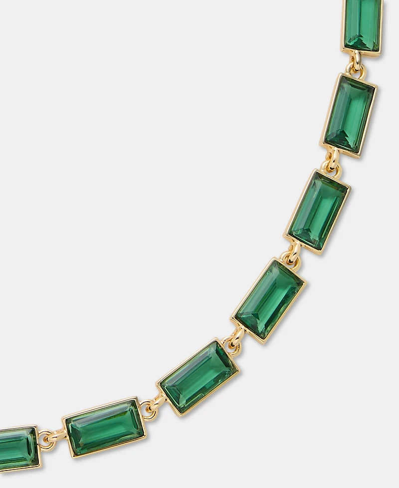 Lauren Ralph Lauren Baguette Stone 17" Collar Necklace