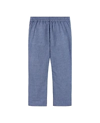 Andy & Evan Toddler Boys and Toddler/Child Blue Pink Seersucker Vest Suit Set