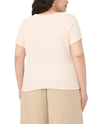 Vince Camuto Plus Crewneck T-Shirt