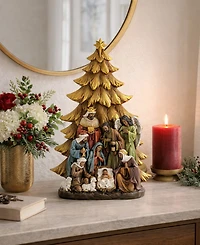 Napco 12.25" African American Nativity Scene
