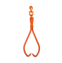 Sugift Log Skidding Tongs 2 Claw Heavy Duty Log Lifting Tongs