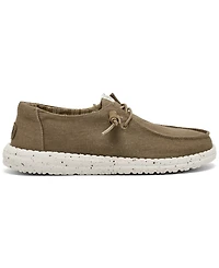 Hey Dude Women's Wendy Stretch Canvas Casual Moccasin from Finish Line