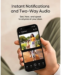 eufy Video Doorbell E340, Dual Cameras, 2K Full Hd, Battery Powered, Rechargeable, No Monthly Fee