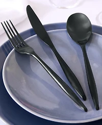 Godinger Milano Midnight 20 Piece Flatware Set, Service for 4