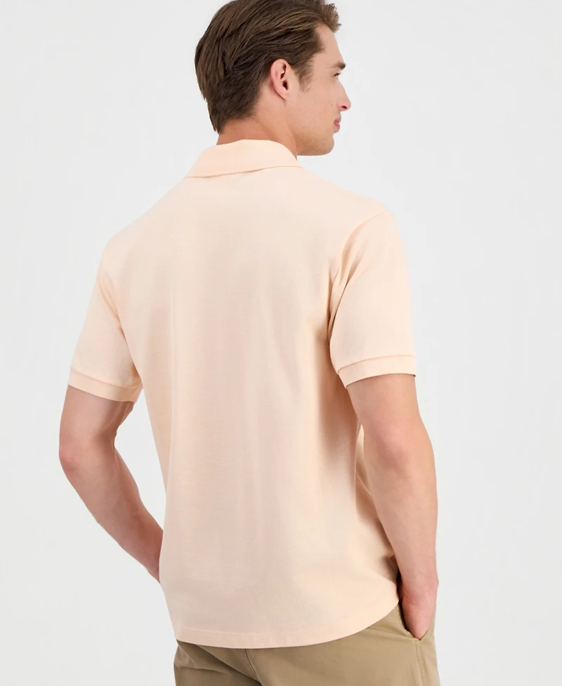 Lacoste Men's Classic-Fit Printed Polo Shirt