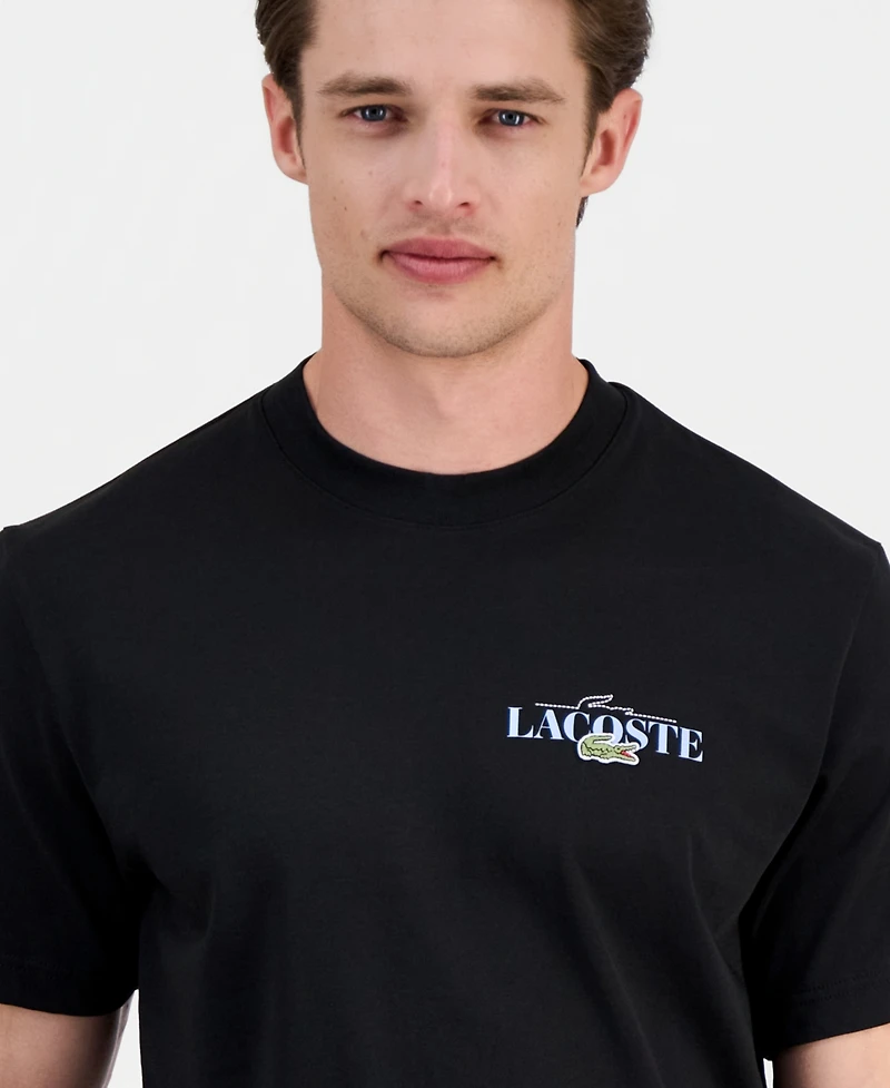 Lacoste Men's Short-Sleeve Printed T-Shirt