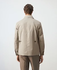 Mango Men's Multi-Pocket Jacket