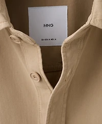 Mango Men's Pockets Overshirt