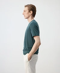 Mango Men's Slim-Fit Short-Sleeved T-Shirt