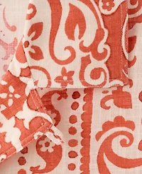 Mango Men's Printed Cotton Shirt