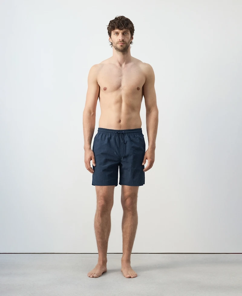 Mango Men's Basic Drawstring Swimsuit